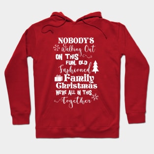 Old Fashioned Family Christmas Hoodie